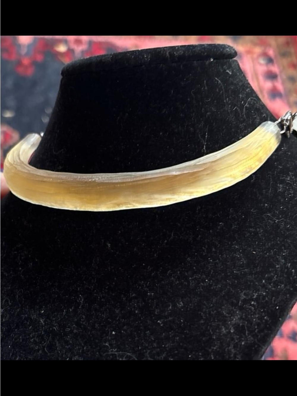 Alexis Bittar Yellow Resin Choker Necklace